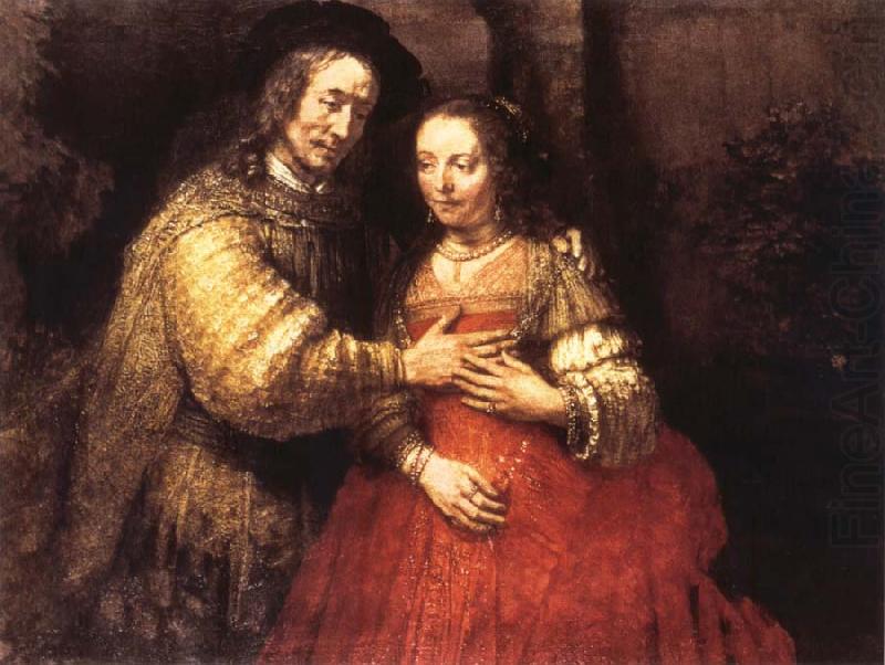 The Jewish Bride, REMBRANDT Harmenszoon van Rijn